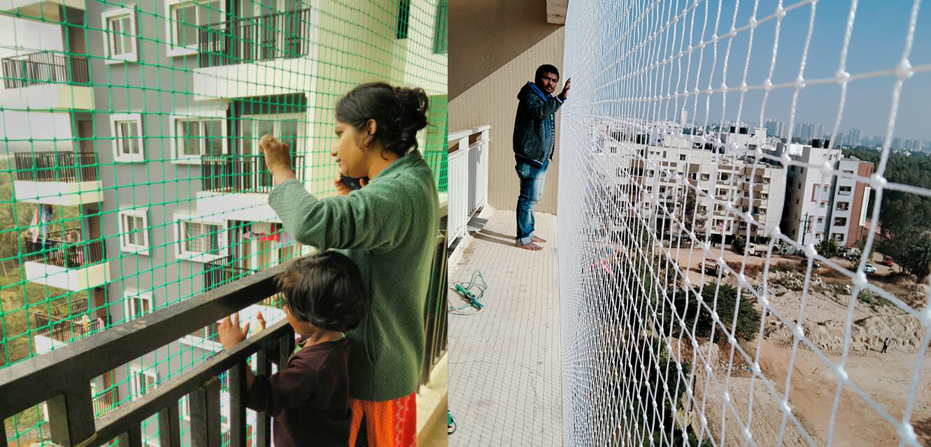 Balcony Safey Nets in Hyderabad